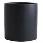 Nordic Industrial Style Colorful Ceramic Flowerpot Succulent Planter Green Plants Cylindrical Shape Flower Pot With Hole Tray