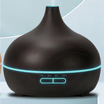 Creative Ultrasonic Household Appliances Seven Color Lights Humidifier White Onion Head Mute Bedroom Aromatherapy Machine