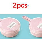 8 In 1 Mandoline Slicer Vegetable Slicer Potato Peeler Carrot Onion Grater With Strainer Vegetable Cutter Kitchen Accessories